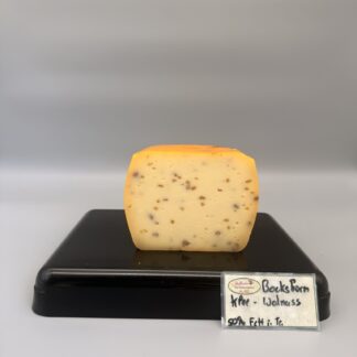 Käse mit Bockshorn, Klee und Wahlnuss