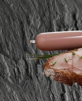 kleine feine Leberwurst am Stück